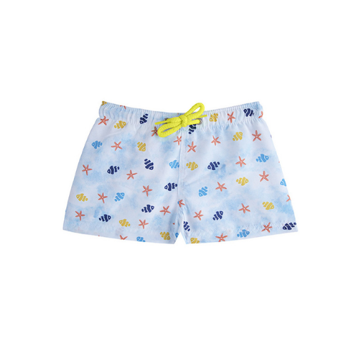 Ocean Tie-Dye Baby Quick Dry Boxer Swimsuit