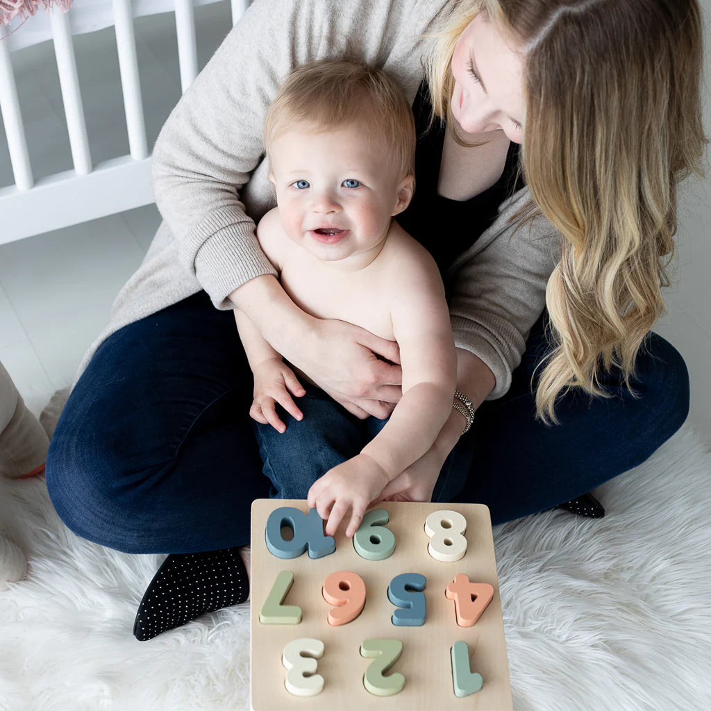 Wooden Numbers Puzzle