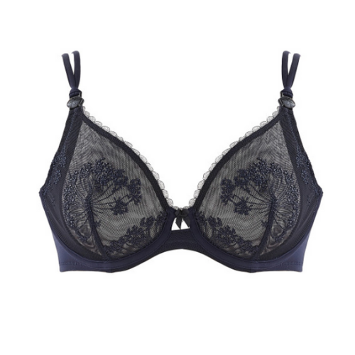 Maternity and nursing bra (Classic) - Louise - Navy