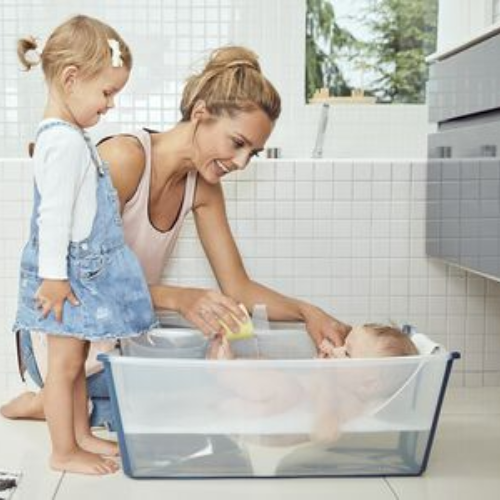 Bundle Transparent Green Stokke® Flexi Bath®