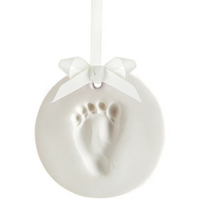 Babyprints Hanging Keepsake - White