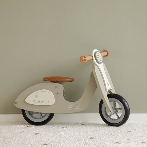 Wooden Scooter Olive