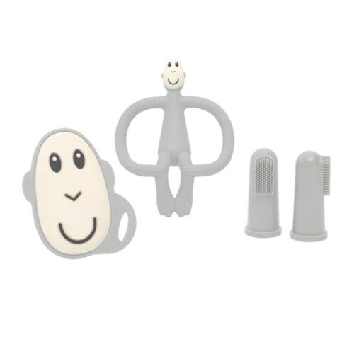Teething starter set - Cool grey