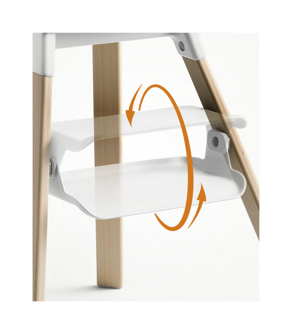 High Chair white Stokke® Clikk™