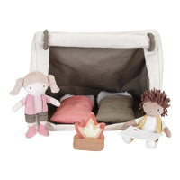 Jake and Anna doll camping playset