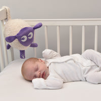 Ewan Deluxe - Baby shushing sleep sheep Purple