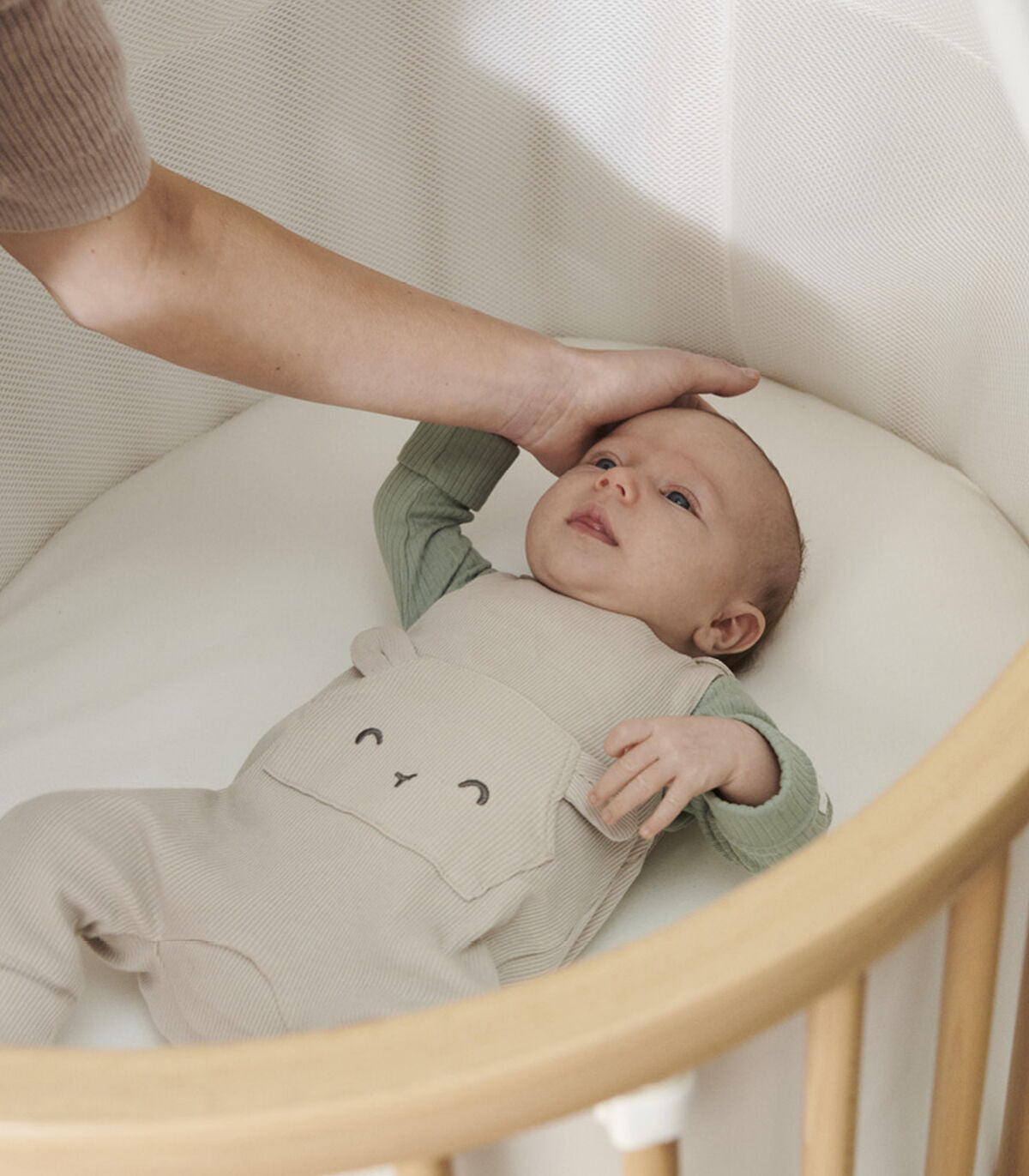 Stokke® Sleepi™ V3 Mini Mesh Liner White