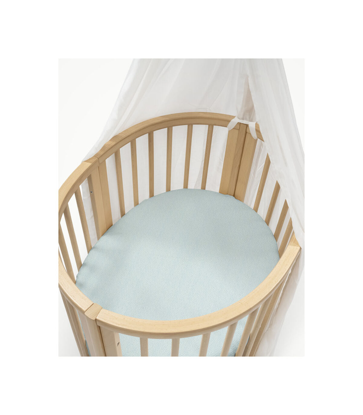 Stokke® Sleepi™ Mini Fitted Sheet V3 Dots Sage