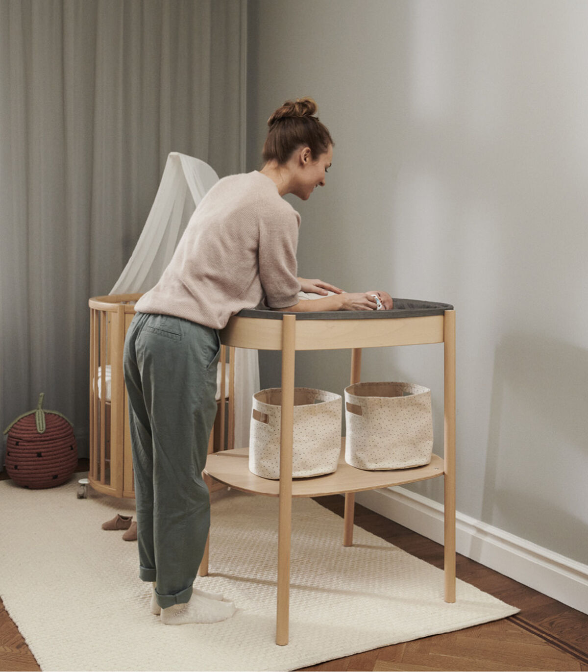 Stokke® Sleepi™ Changing Table Shelf Basket