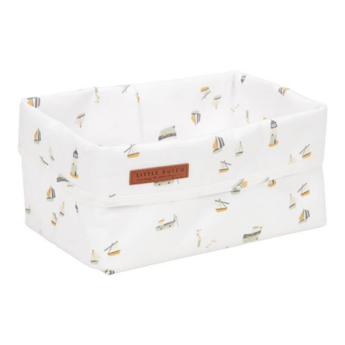 Storage basket large Sailors Bay White