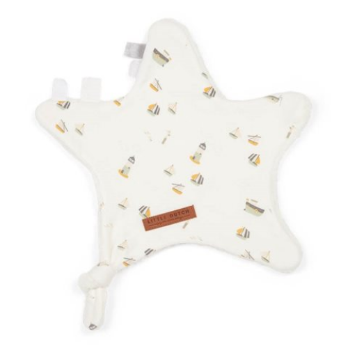 Cuddle cloth star Sailors Bay White