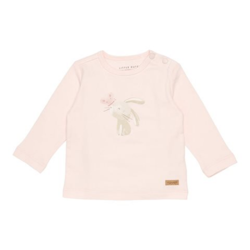 T-shirt long sleeves Bunny Butterfly Pink