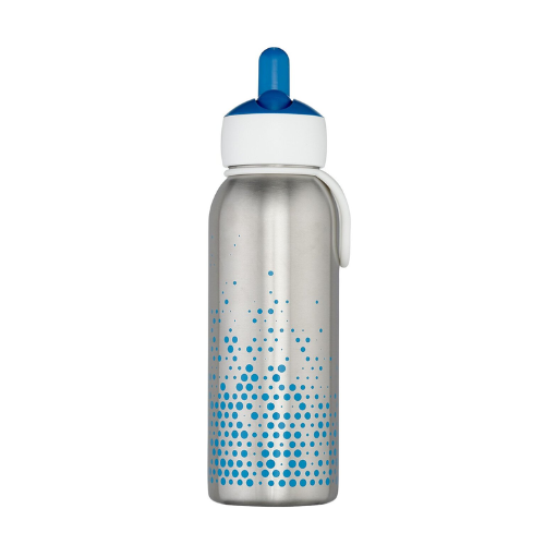 Insulated bottle flip-up Campus 350 ml - Blue