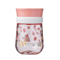 Trainer cup 360° Mepal Mio 300 ml - Flowers & Butterfly