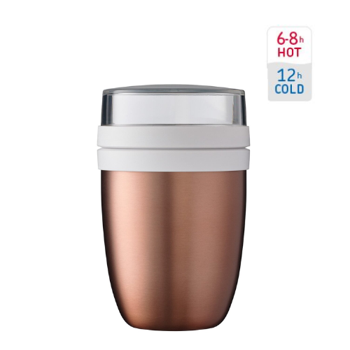 Insulated lunch pot Ellipse - Rose Gold