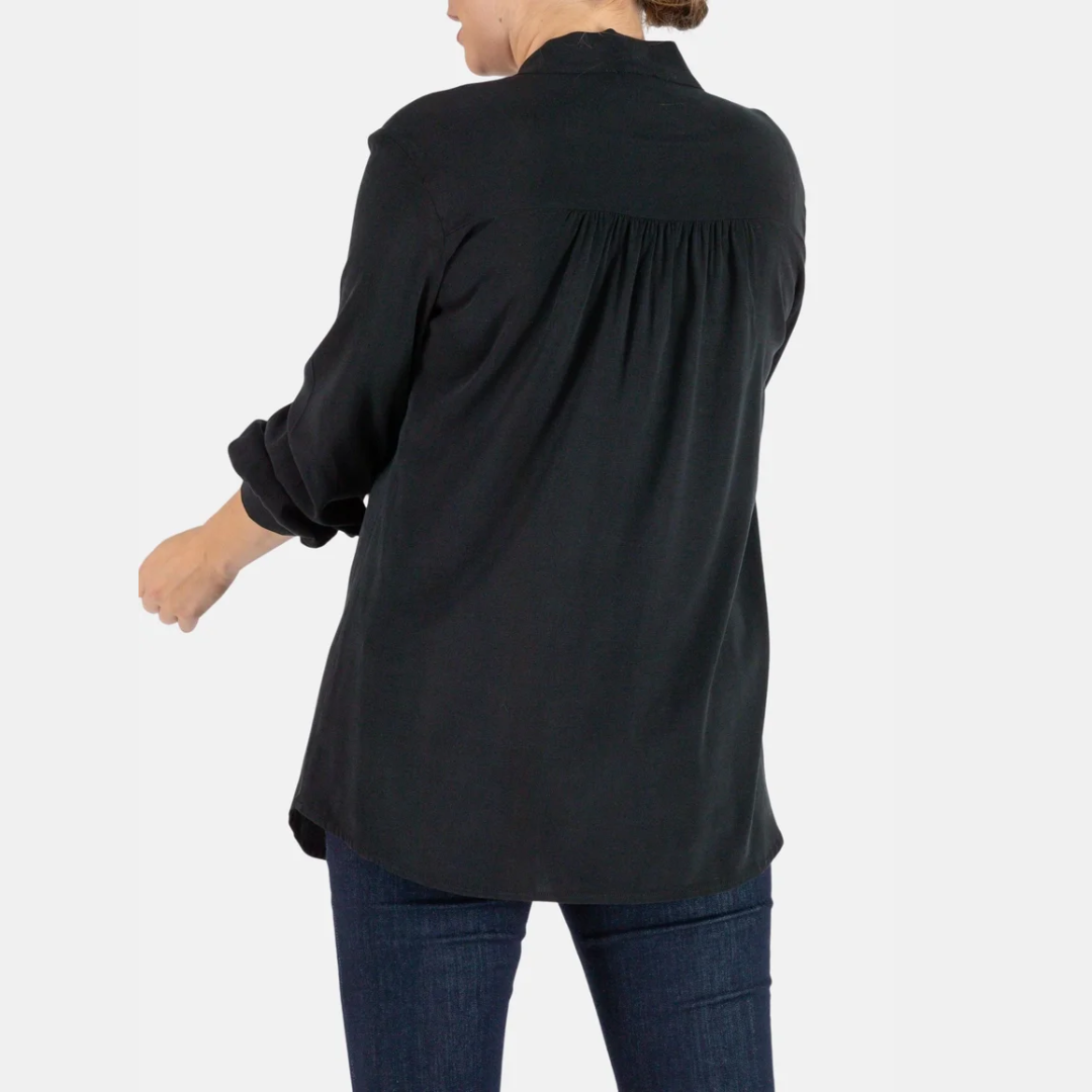 Margaux maternity and nursing Lavalière shirt