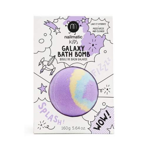 Colouring and soothing bath bomb for kids - Pulsar