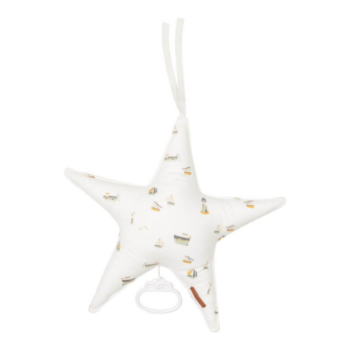 Music Box Star-shaped Sailors Bay White