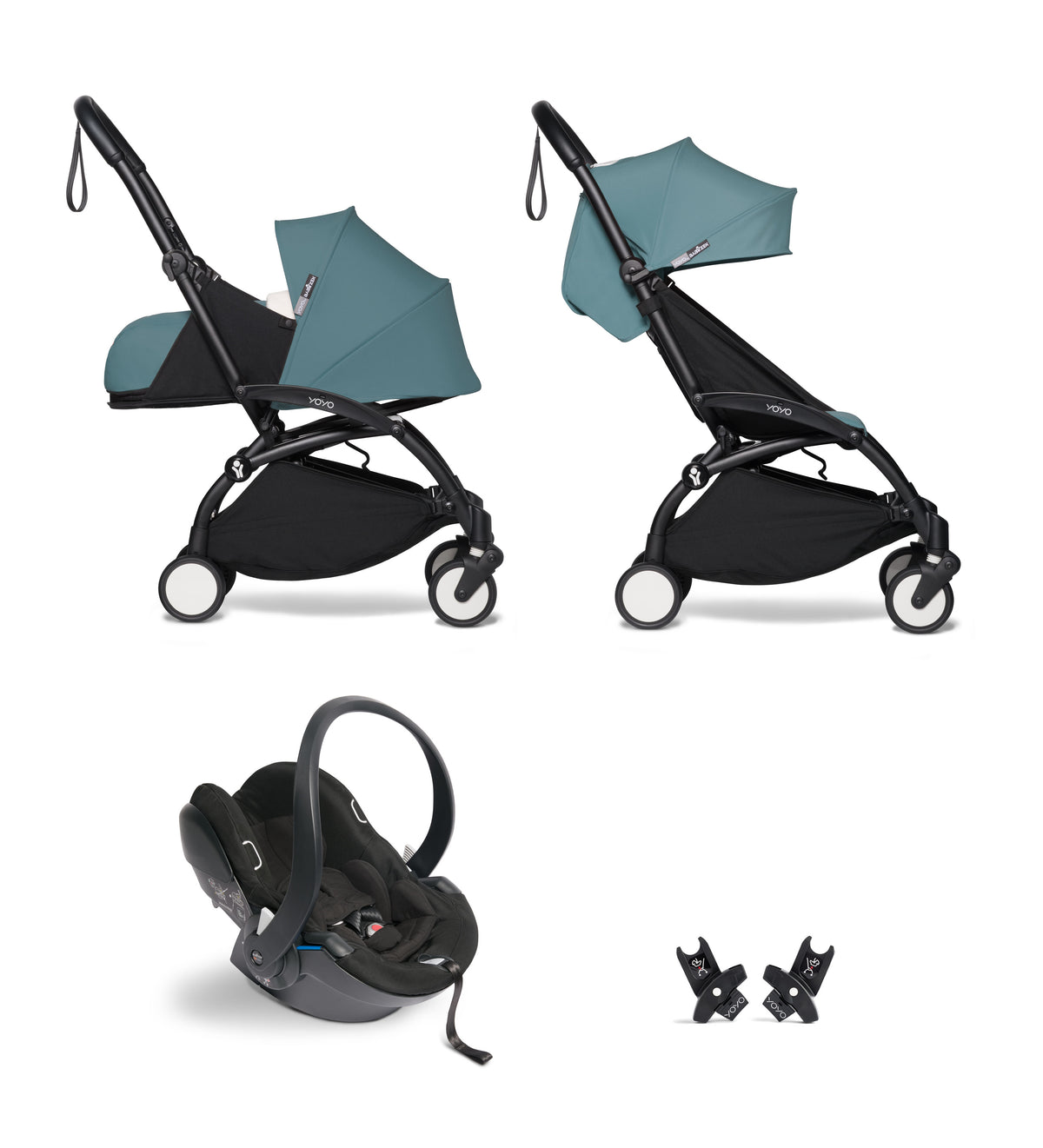 All-in-One Stroller YOYO² 0+ Newborn Pack, Car Seat and 6+
