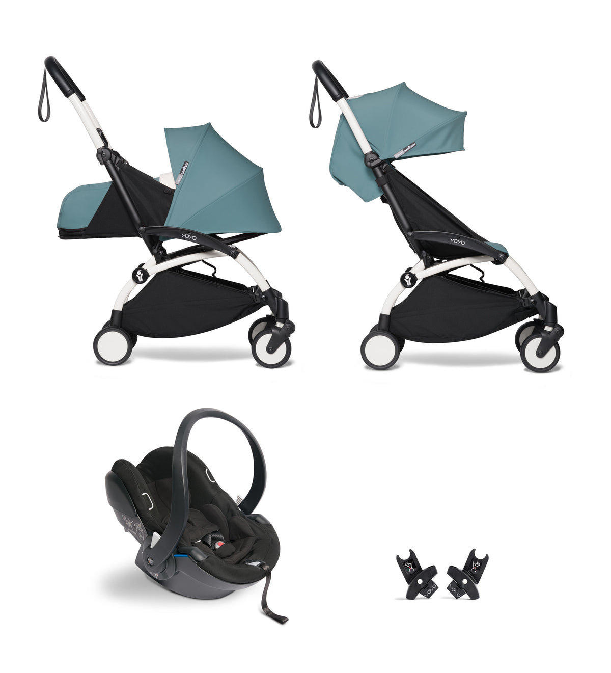all-in-one BABYZEN stroller YOYO² 0+ newborn pack, car seat and 6+