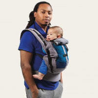 PhysioCarrier -  Grey/ pocket Coffee - LR