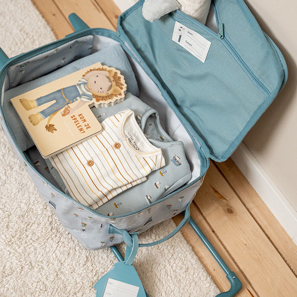 Children's suitcase Sailors Bay Blue