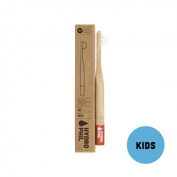 Sustainable Toothbrush Kids - Red