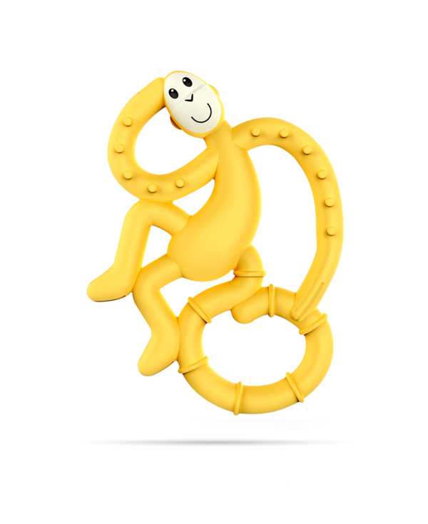 Mini Monkey Teether - Yellow